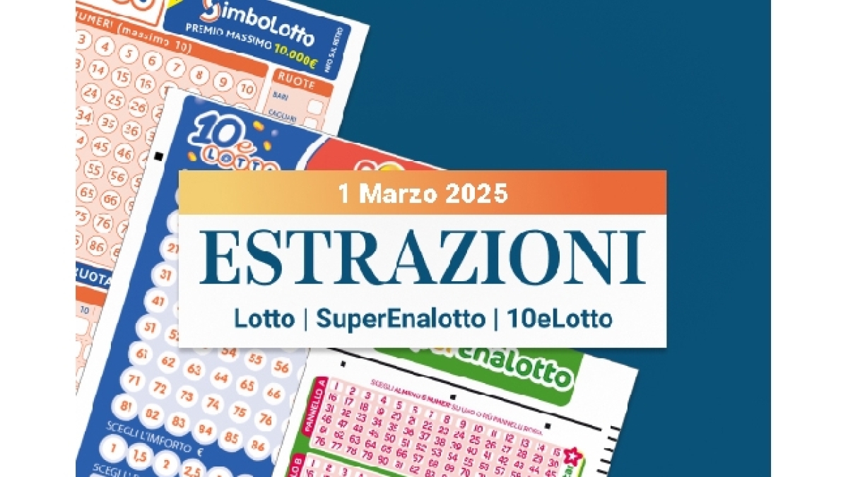 Lotto, Superenalotto & 10th Evening Draws: 01 March 2025 Results & Insights