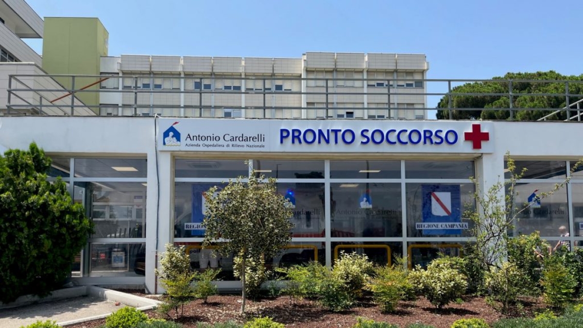 Ictus, al Cardarelli di Napoli trattamento farmacologico in 9 minuti: così è stato salvato un 80enne