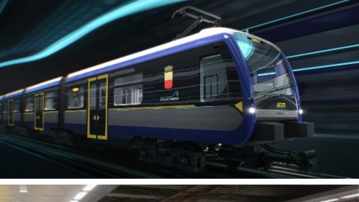 Tram e metro che si tingono d'azzurro: a Napoli anche il traporto pubblico tifa per Conte e compagni