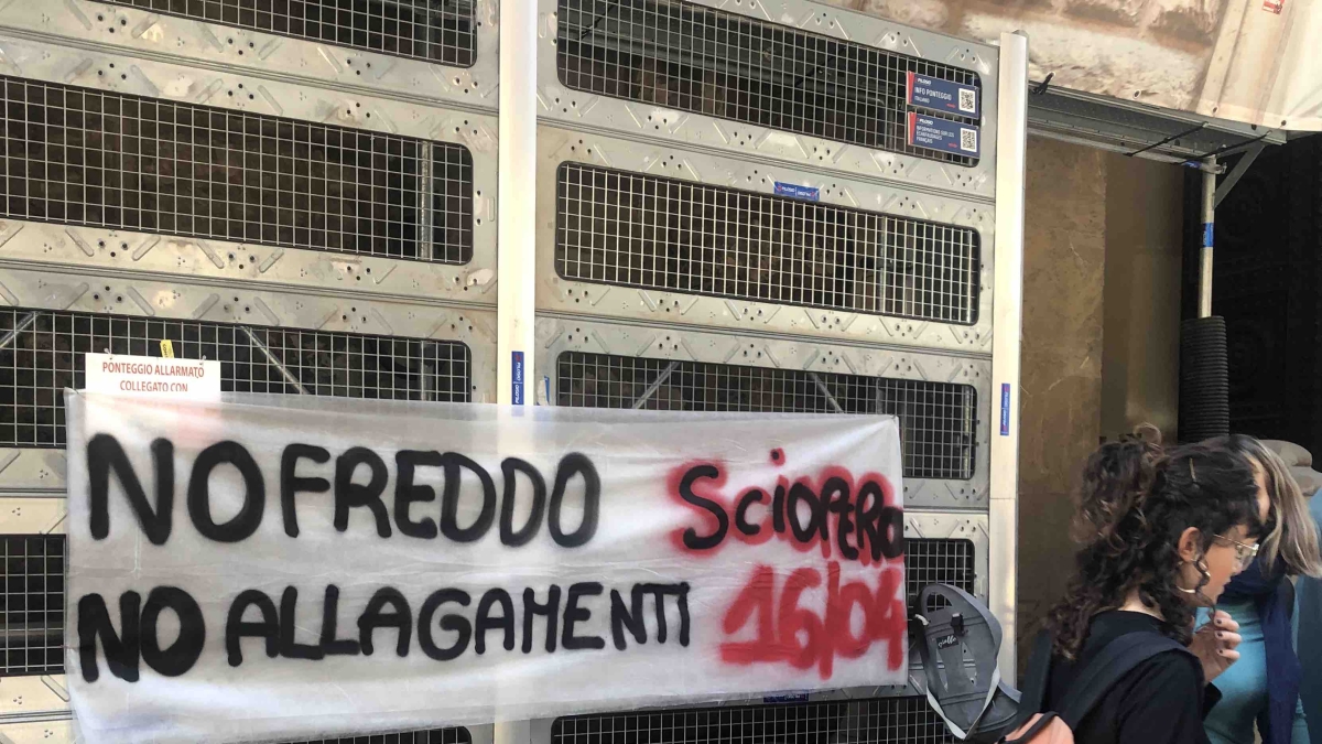 Firenze, riscaldamenti rotti e allagamenti, le scuole dell'Oltrarno (e non solo) in sciopero il 16 aprile