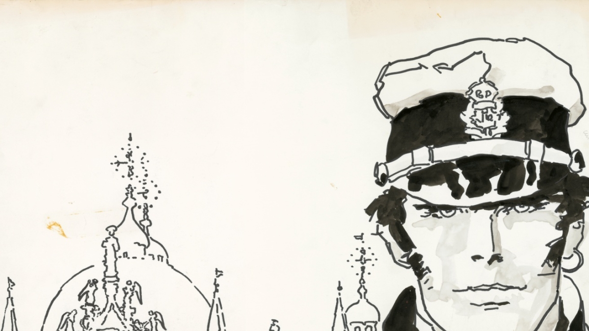 Nei mondi di Hugo Pratt: la mostra a Siena con 300 opere