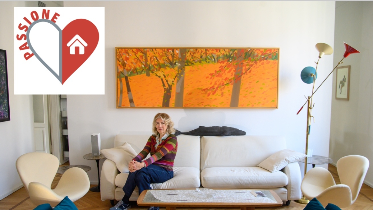 Milano, nell’appartamento di Monica De Cardenas a Porta Nuova: «Arte e spazio, la mia casa come una galleria»