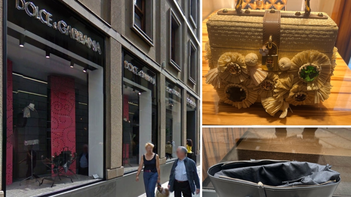 Milano, con una shopper schermata tenta di rubare una borsa da 5 mila euro da Dolce&Gabbana in via della Spiga: arrestata