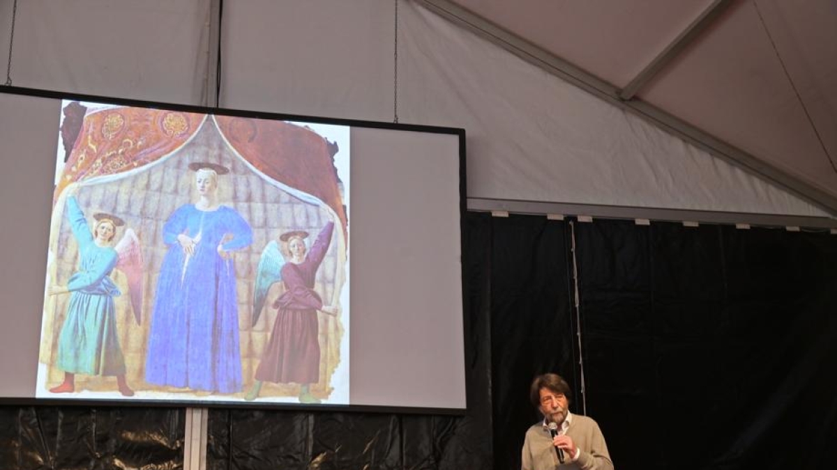 Massimo Cacciari e Maria: «Se l'arte è solo da museo, l’Europa non ha centro: il nostro solo collante è la cristianità»