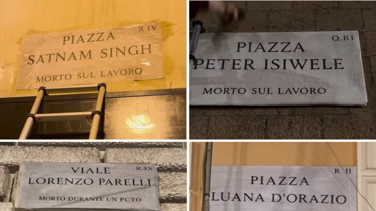 Morti sul lavoro, le vie intitolate dagli studenti ai caduti: «Piazza Vittorio dedicata al bracciante indiano»