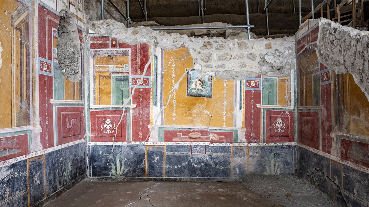 Pompei, nella Casa di Elle e Frisso la cronaca di un tentativo di salvezza