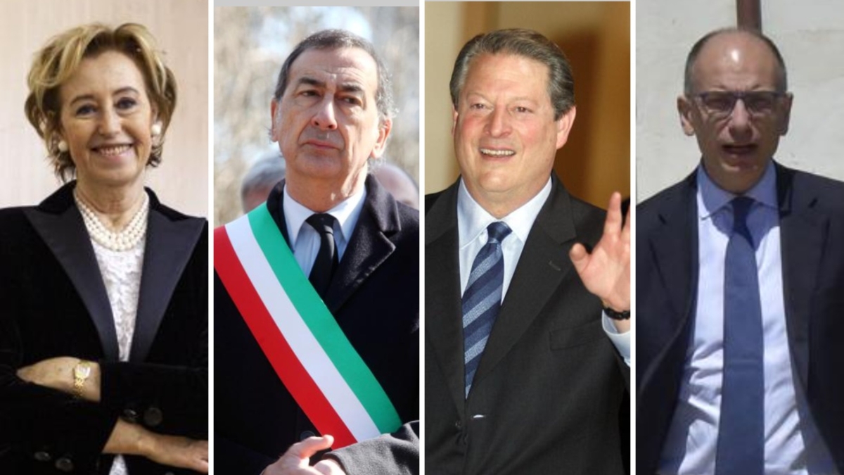 Da Letizia Moratti a Beppe Sala. Madrine e padrini della cavalcata Expo. Renzi ricorda su X: «Vincemmo tutti insieme»
