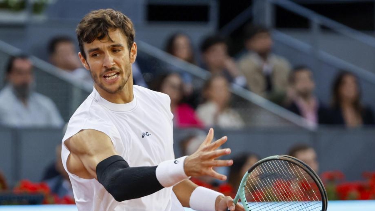 Atp Madrid, Musetti Draper: Lorenzo tiene la battuta a zero, l Atp Madrid, Musetti Draper: Lorenzo tiene la battuta a zero, l