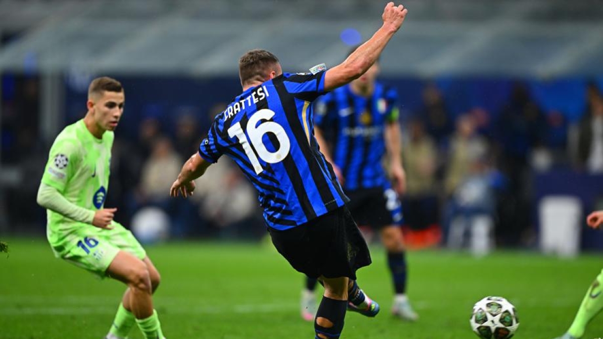 Champions, Inter Barcellona: Frattesi segna il gol del vantaggio nei supplementari. Miracolo di Sommer su Yamal Live 4 3 Champions, Inter Barcellona: Frattesi segna il gol del vantaggio nei supplementari. Miracolo di Sommer su Yamal Live 4 3