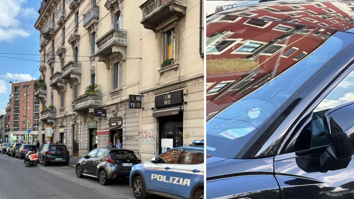 Milano, misterioso agguato in via degli Imbriani: due uomini in scooter sparano contro un'auto, illeso il «bersaglio»