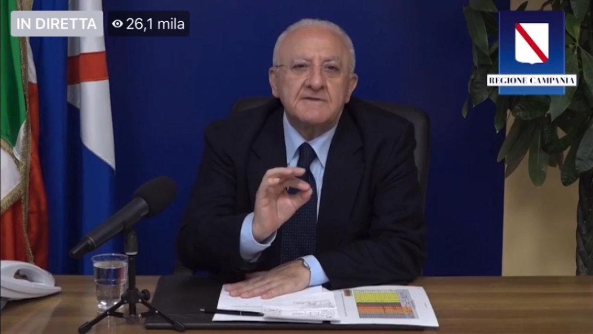 Vincenzo De Luca: «Il principale antisemita è Netanyahu, genocidio a Gaza, il governo dica una parola»