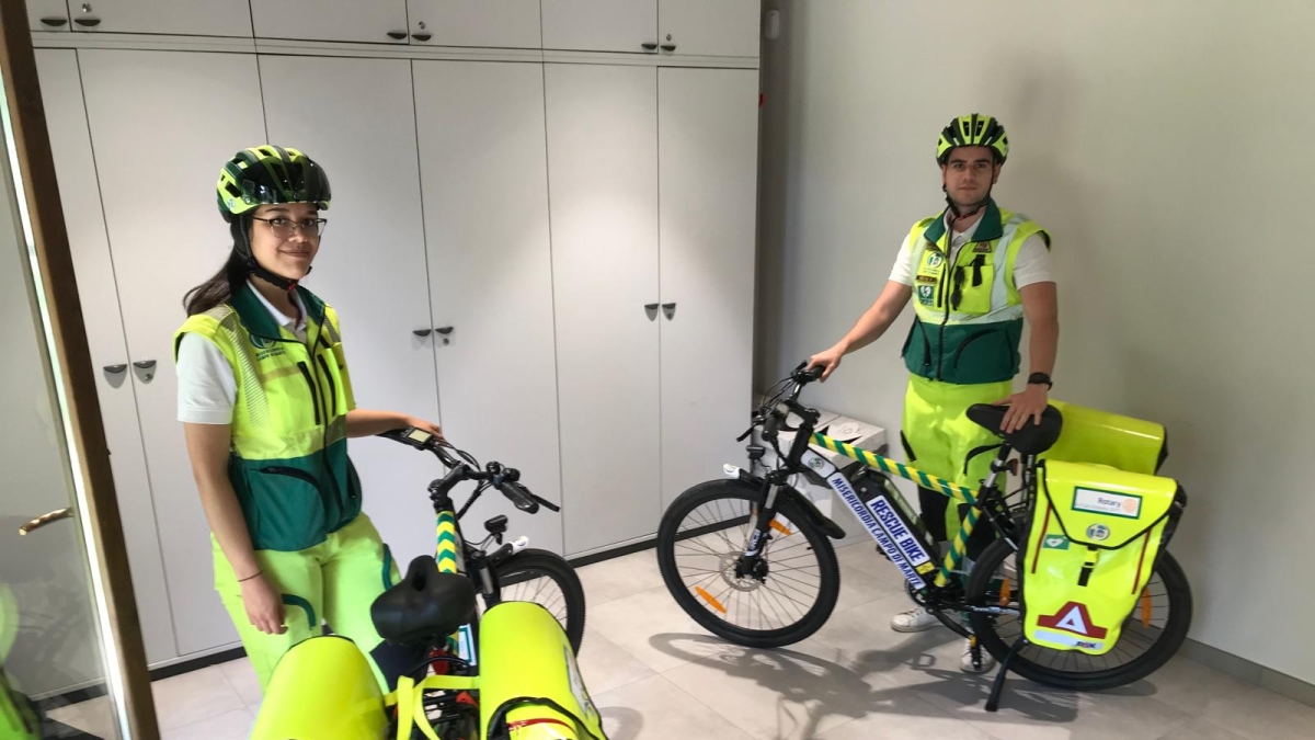 Firenze, il pronto intervento arriva sulle due ruote