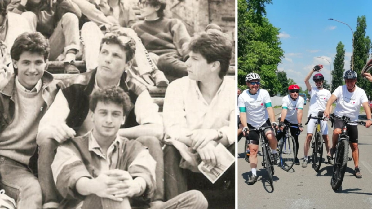 Da Desio all'Isola d'Elba in bici dove i loro compagni di classe morirono 40 anni fa: il ricordo di cinque amici