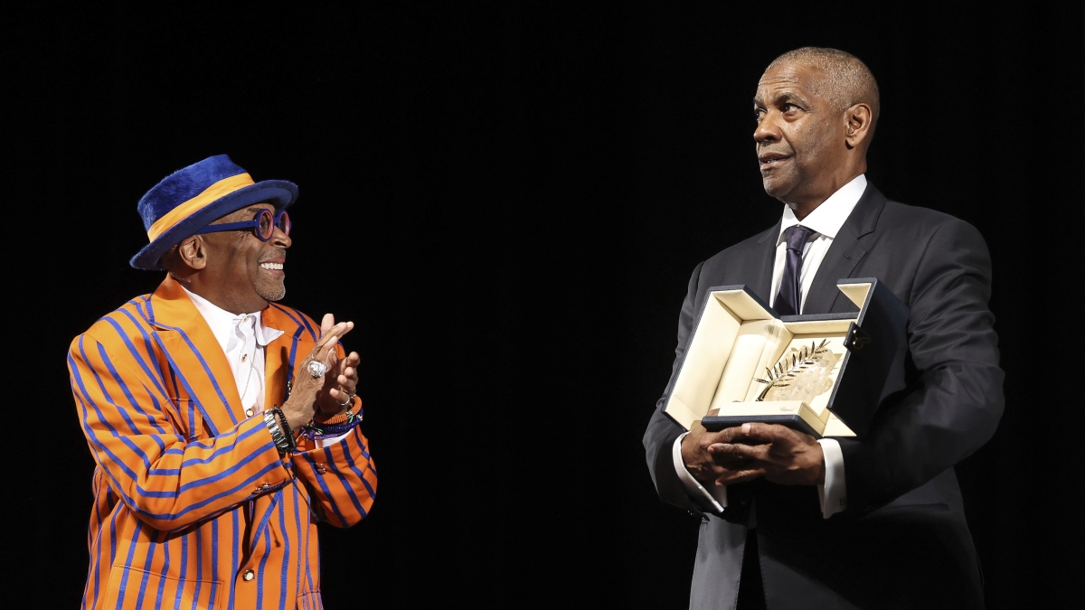 Denzel Washington, palma d'oro a sorpresa: gliela consegna Spike Lee