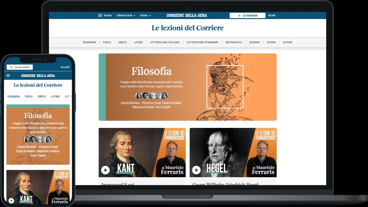 Maturità 2025, studiate con le «Lezioni d'autore del Corriere»
