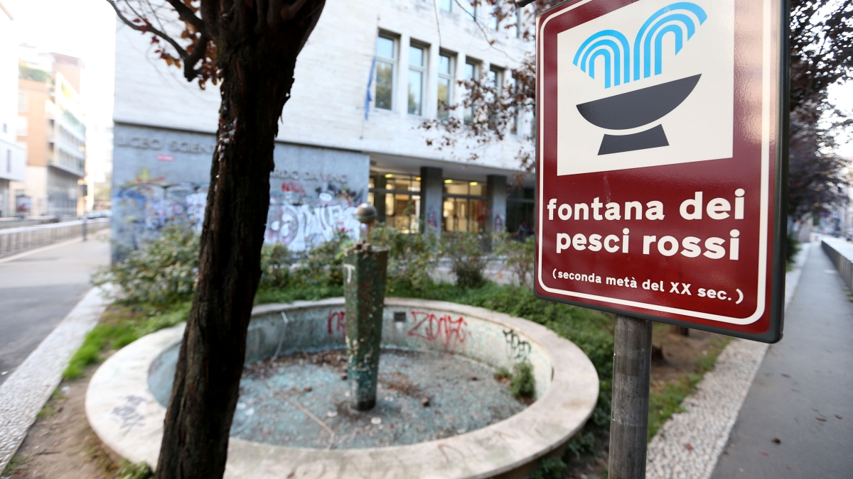 La politica non può attendere e quella fontana va sistemata