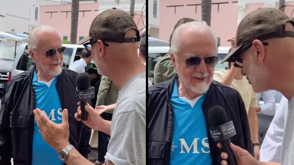 Per De Laurentis compleanno ad Ischia, rumors sull'arrivo di Conte