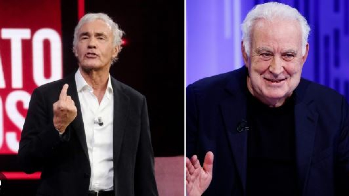 Michele Santoro da Giletti è come Mauro Corona da Berlinguer: ha la funzione di «scaldapubblico»