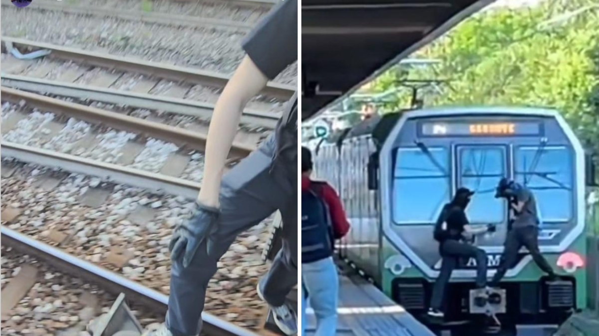 Milano, l'ultima follia dei ragazzini aggrappati ai treni del metrò: la moda del «train surfing» sbarca sui social