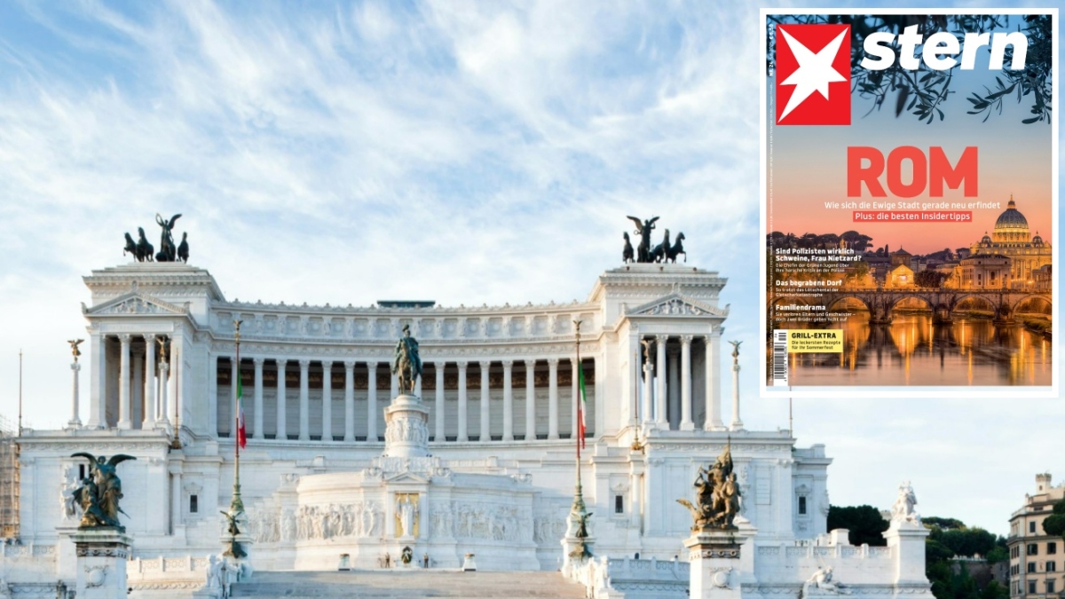 Il settimanale Stern dedica una copertina alla Capitale: «Roma si modernizza e in questi tempi incerti dà lezioni di serenità»