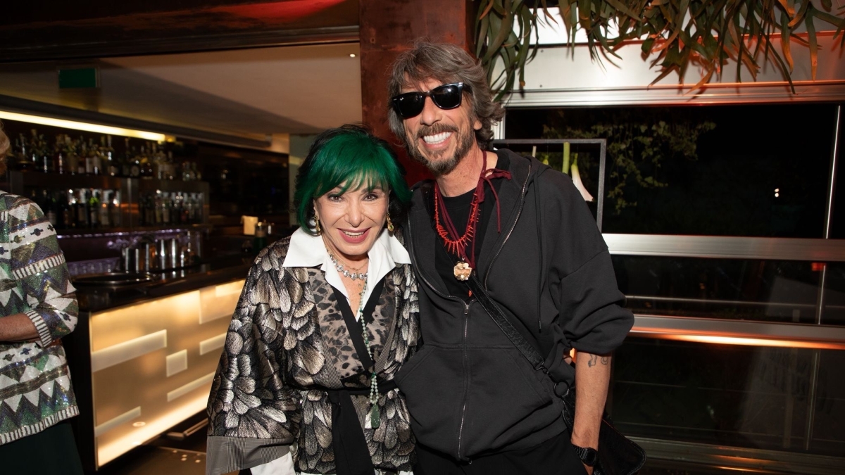 «Touch of green», gran parterre (e un super allestimento) per la festa di compleanno da Mariella Milani