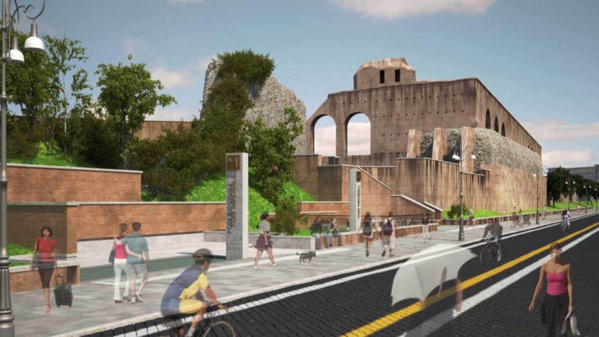 Colosseo, la «stazione-museo» metro C che collega Montecompatri aprirà a settembre. Stop sulla linea dalle 21