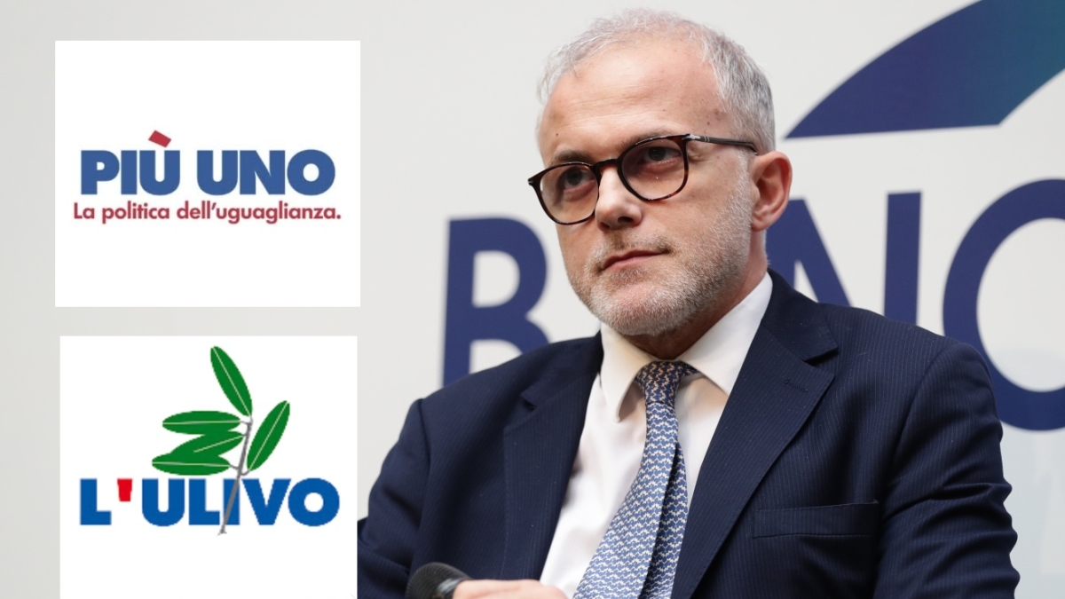 Ruffini e l’associazione «Più Uno»: quel logo che ricorda l’Ulivo