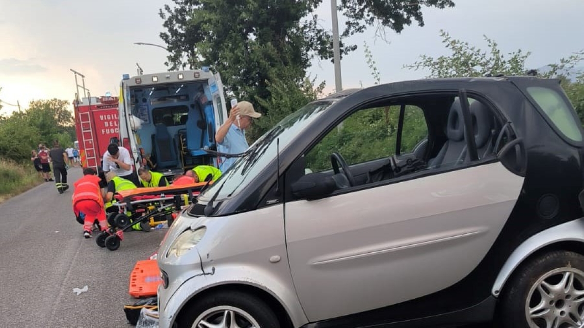 Incidente a Castrocielo, perde il controllo della Smart e si schianta contro un muro: muore Giovanni Gelfusa, 55 anni