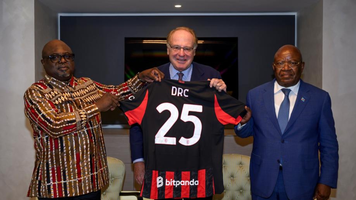 Il Milan va in Africa, sport e futuro ai giovani del Congo