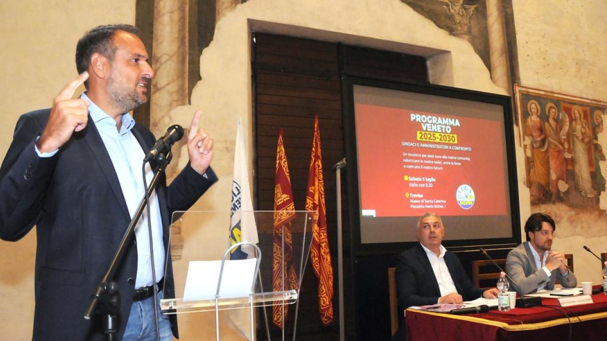 Lega e regionali in Veneto, Mario Conte strappa l’applauso: «A volte è meglio soli che male accompagnati»