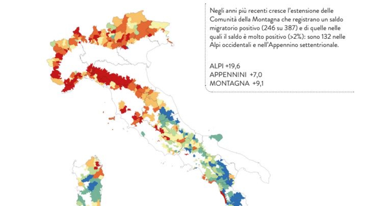 Sorpresa, la montagna ha 100.000 abitanti in più. "Città troppo care, qui l'età del risveglio"