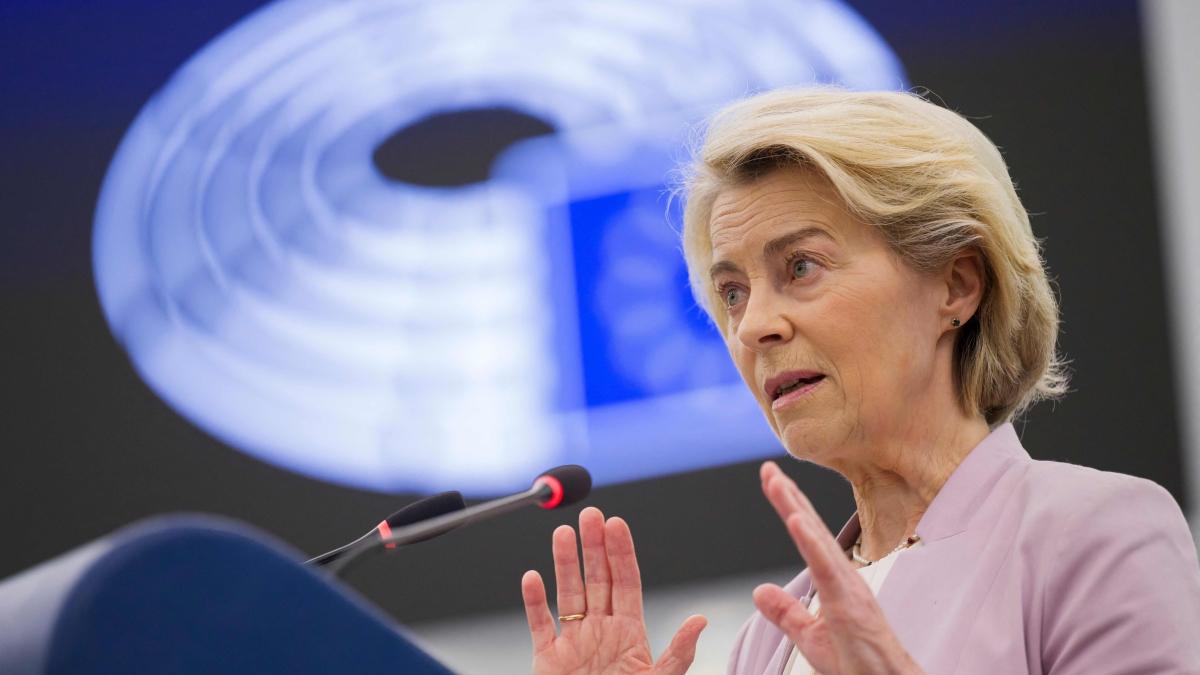 Voto di sfiducia a Ursula von der Leyen: l’Europa va alla conta. Favorevoli Lega e M5s, il no di FdI e Pd Voto di sfiducia a Ursula von der Leyen: l’Europa va alla conta. Favorevoli Lega e M5s, il no di FdI e Pd