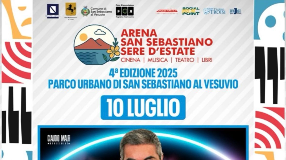 San Sebastiano al Vesuvio, boom di spettatori per le Sere d'Estate nell'Arena