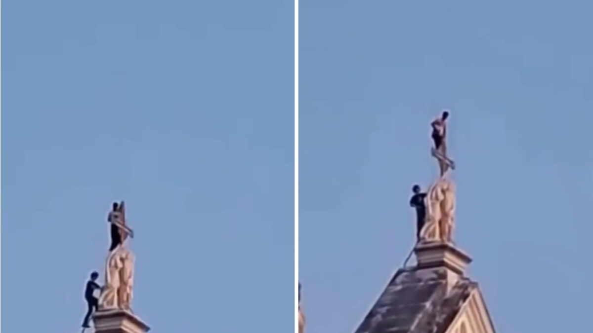 Firenze, il mistero degli scalatori su Santa Croce: è caccia agli autori della video-follia