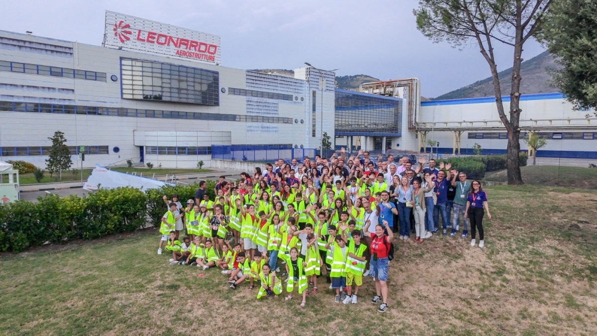 Nola, Leonardo scommette sui giovanissimi: il sito apre i cancelli a 74 bambini per visite e laboratori