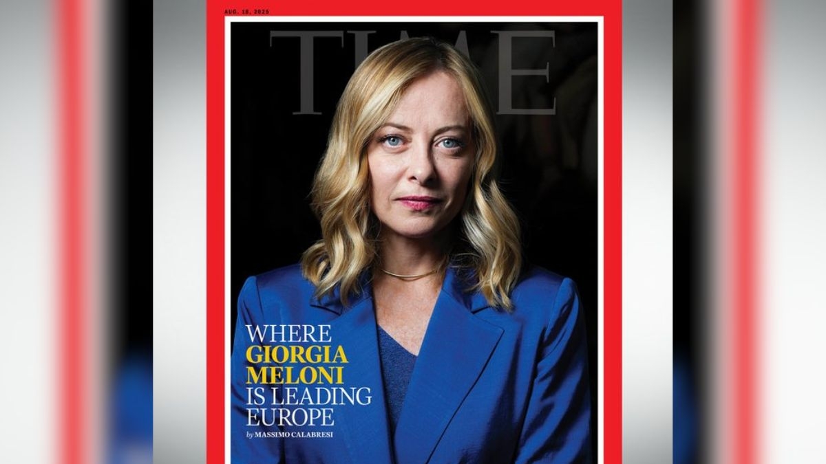 Meloni in copertina sul Time: «Una delle figure più interessanti d'Europa»