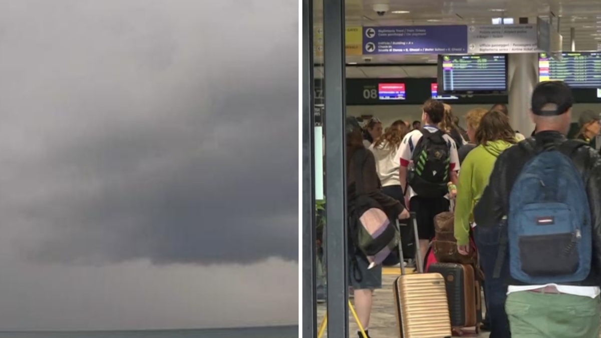 Allerta meteo in Toscana, temporale a Viareggio e nel Pisano: codice giallo domenica 3 agosto anche su Firenze, aeroporto Galilei fermo per precauzione