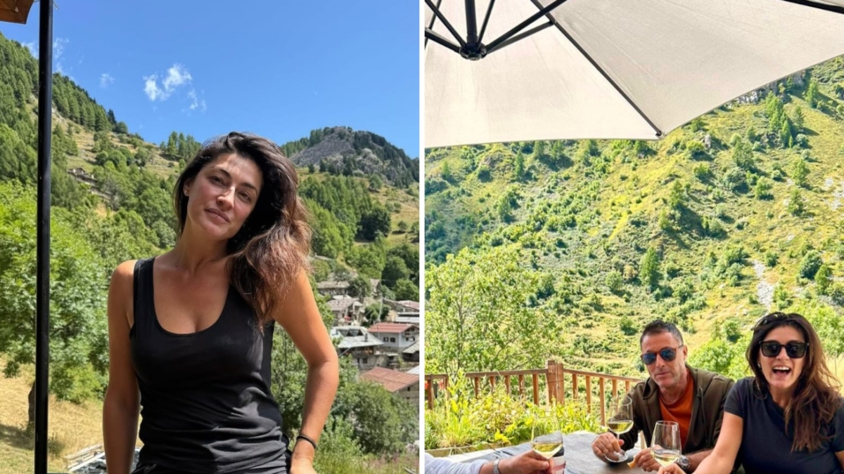 Elisa Isoardi ed Ernesto Iaccarino, prima foto di coppia durante una romantica gita in montagna