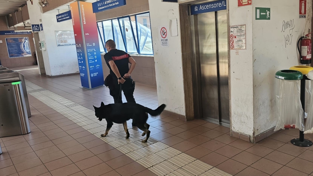 Falso allarme bomba sulla Metromare, evacuata e chiusa per un'ora la stazione di Acilia