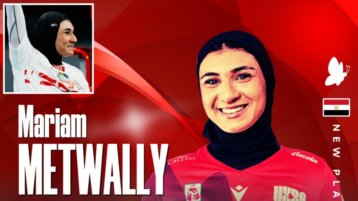 Volley, Busto Arsizio ingaggia Mariam Metwally, dalla Nazionale egiziana: sarà la prima pallavolista con il velo in Serie A1