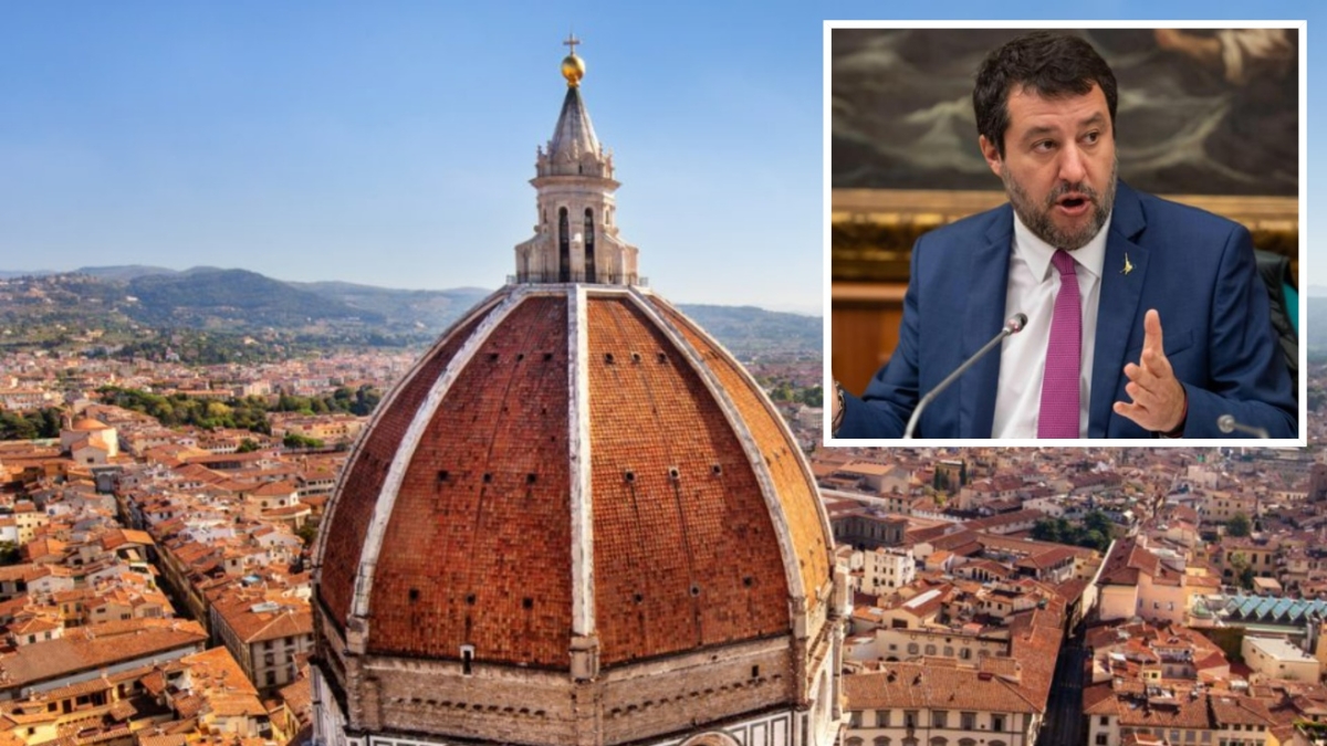 salvini contro i no al ponte anche nel 8217400 c8217era chi si opponeva alla cupola del brunelleschi