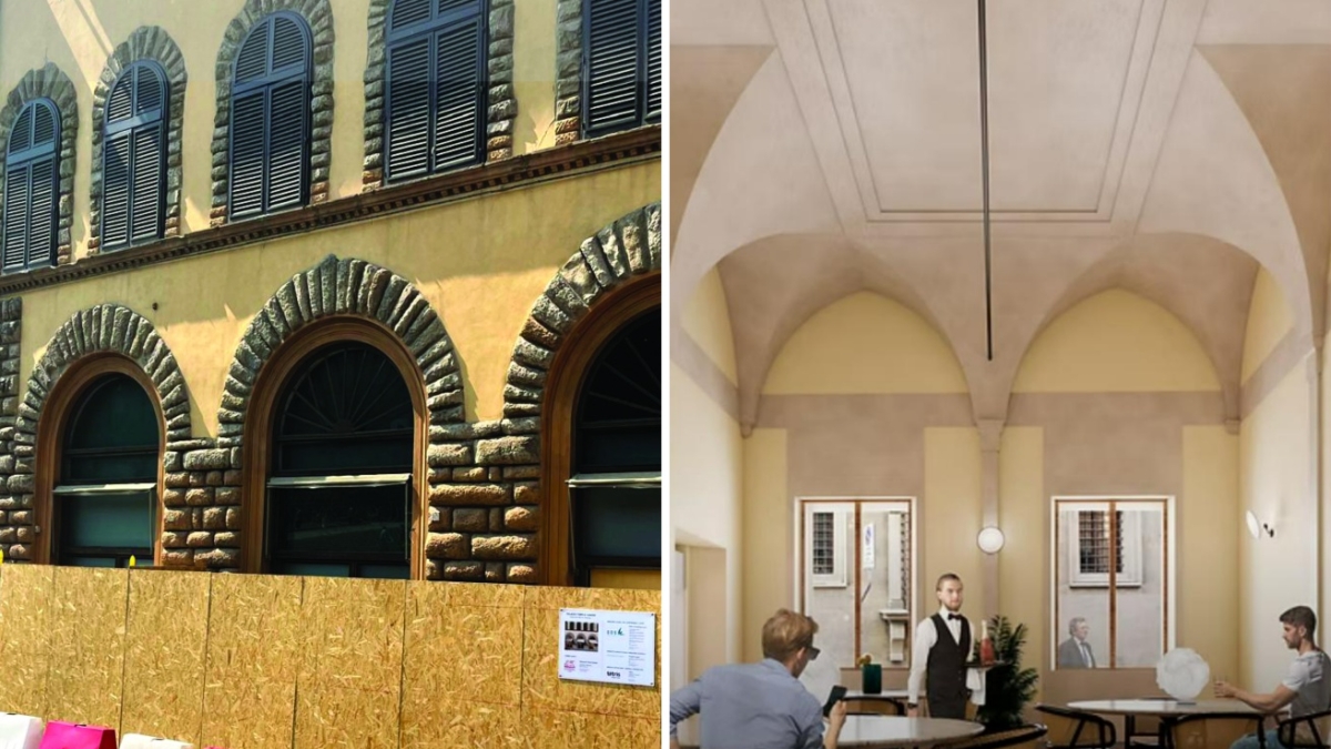 Firenze, piazza Pitti-mangificio: l’ennesimo locale riempie il buco nero dell'ex banca