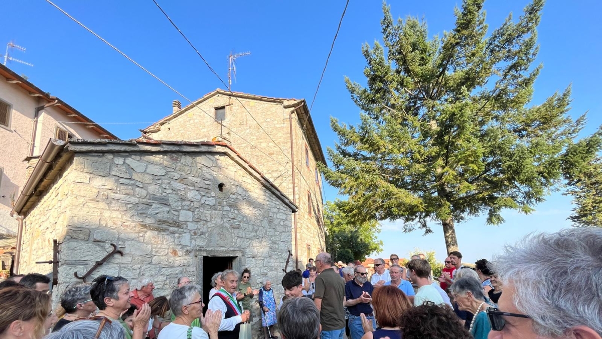 Sulle orme di San Francesco: la marcia della pace di Compito, una festa con tutto il paese nel cuore del Casentino