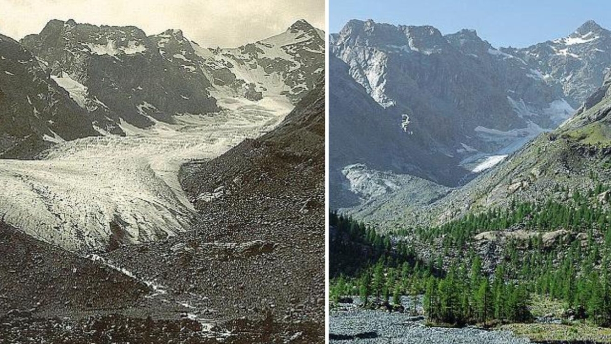 Il ghiacciaio del Ventina è sparito: «Non è più misurabile, è stato eroso dal caldo. Dal 2015 è arretrato di 431 metri»