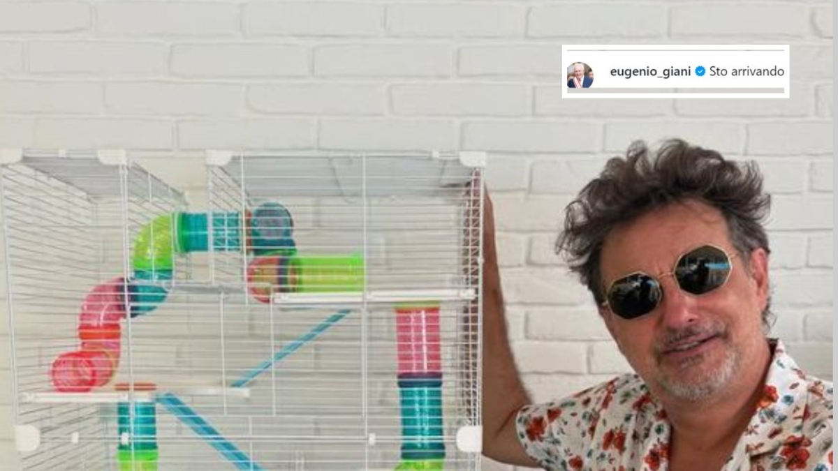 Pieraccioni e la gabbia del criceto: «Aspetto Giani per inaugurarla», e il governatore: «Sto arrivando»