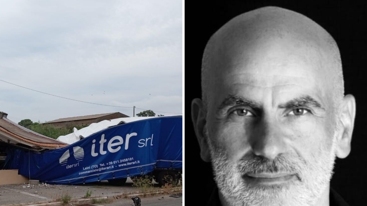Incidente sull'Aurelia: auto contro tir che si schianta su un caseificio, morto il designer Alessandro Loschiavo