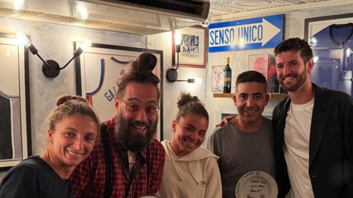 Us Open: Errani, Paolini e Vavassori a cena nel ristorante romano a New York. Il post virale di Giovanni Bartocci