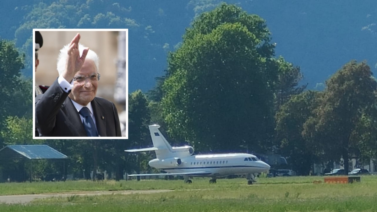 Finite le vacanze in Alto Adige di Sergio Mattarella: il soggiorno a Villa Ausserer e il rientro con il Falcon 900