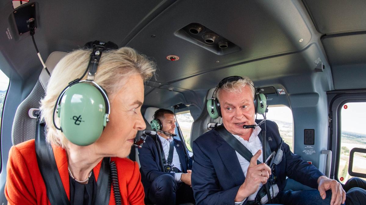 Disturbi al volo di Ursula von der Leyen, i sospetti di interferenze russe: gps in tilt, l Disturbi al volo di Ursula von der Leyen, i sospetti di interferenze russe: gps in tilt, l