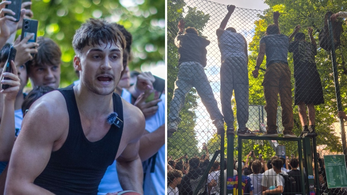 Matt Kiatipis, il delirio della Gen Z a Milano per il cestista-influencer nel campo che fu di Gallinari: «Lui è la nostra religione. Michael Jordan? Non sappiamo chi sia»
